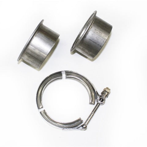 JBA Exhaust Clamp 2.5" Stainless V Band clamp and flanges - VB25