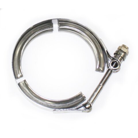 JBA Exhaust Clamp 2.5" Stainless V Band clamp Exhaust Coupler Connection - VB25CP