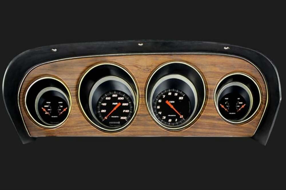 Velocity Black 1969-70 Mustang MU69VSB for 1969-1970 Mustang