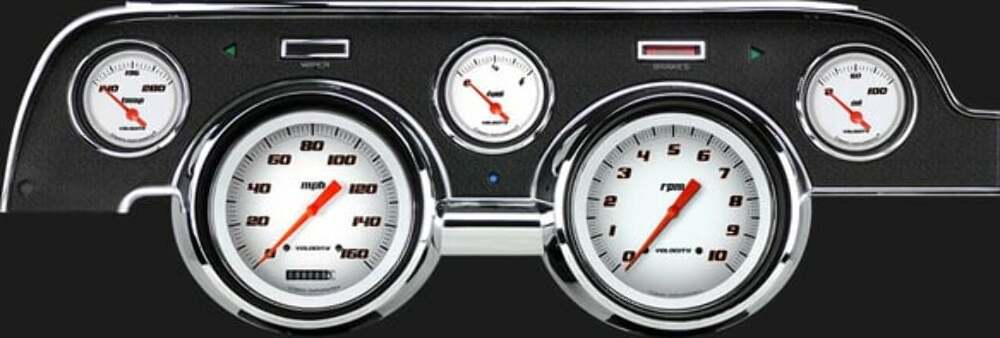 Velocity White 1967-68 Mustang MU67VSW for 1967-1968 Mustang