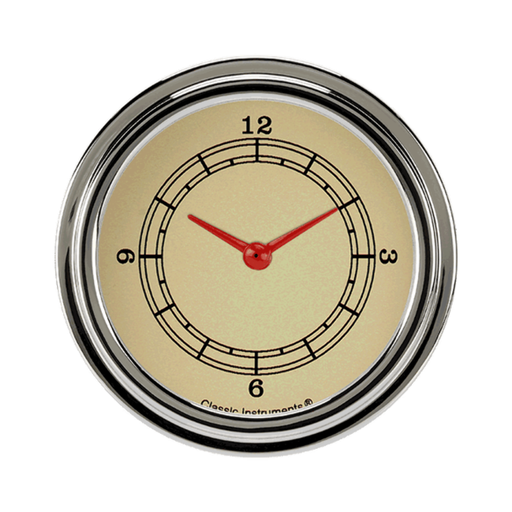 t Vintage 2 5/8" Clock VT92SLF Classic Instruments