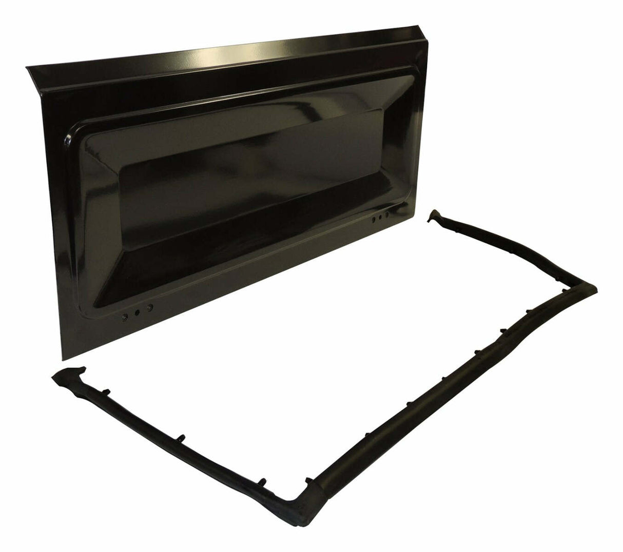 Jeep Vintage - Metal Black Tailgate Kit - 5454025K