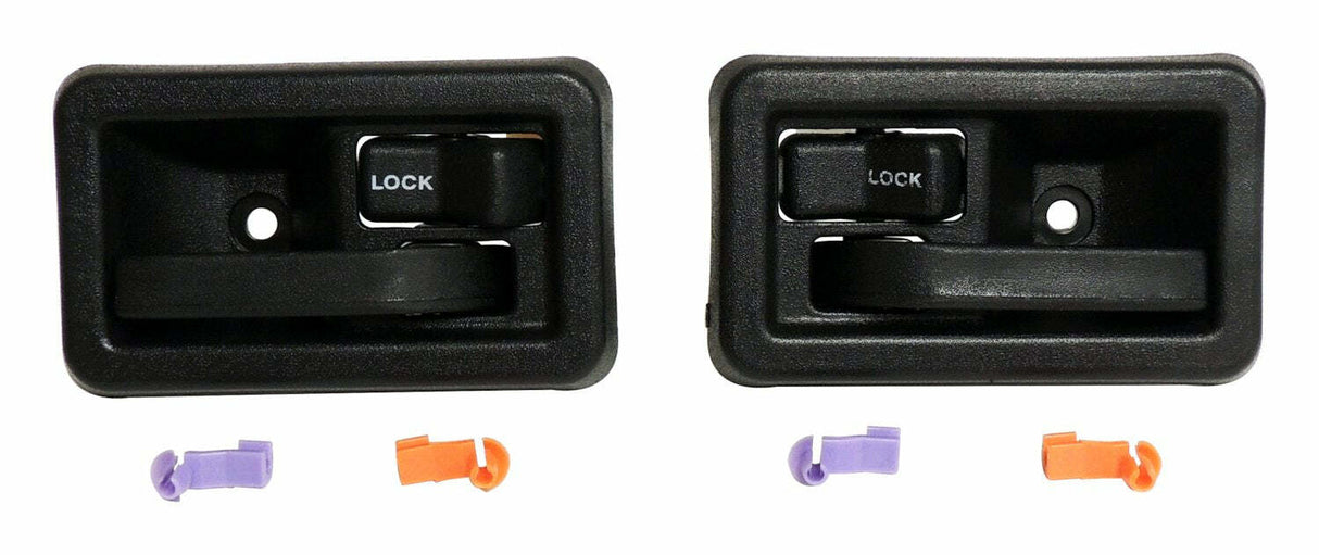 Vintage - Plastic Black exterior door handle assembly Kit - 55176476K