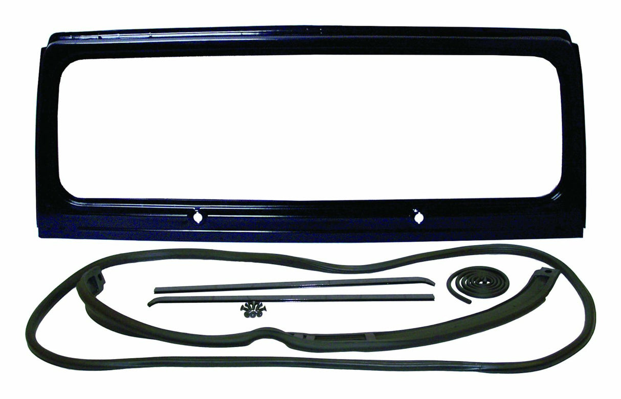 Vintage - Rubber Black Windshield Frame Kit - 5758971K