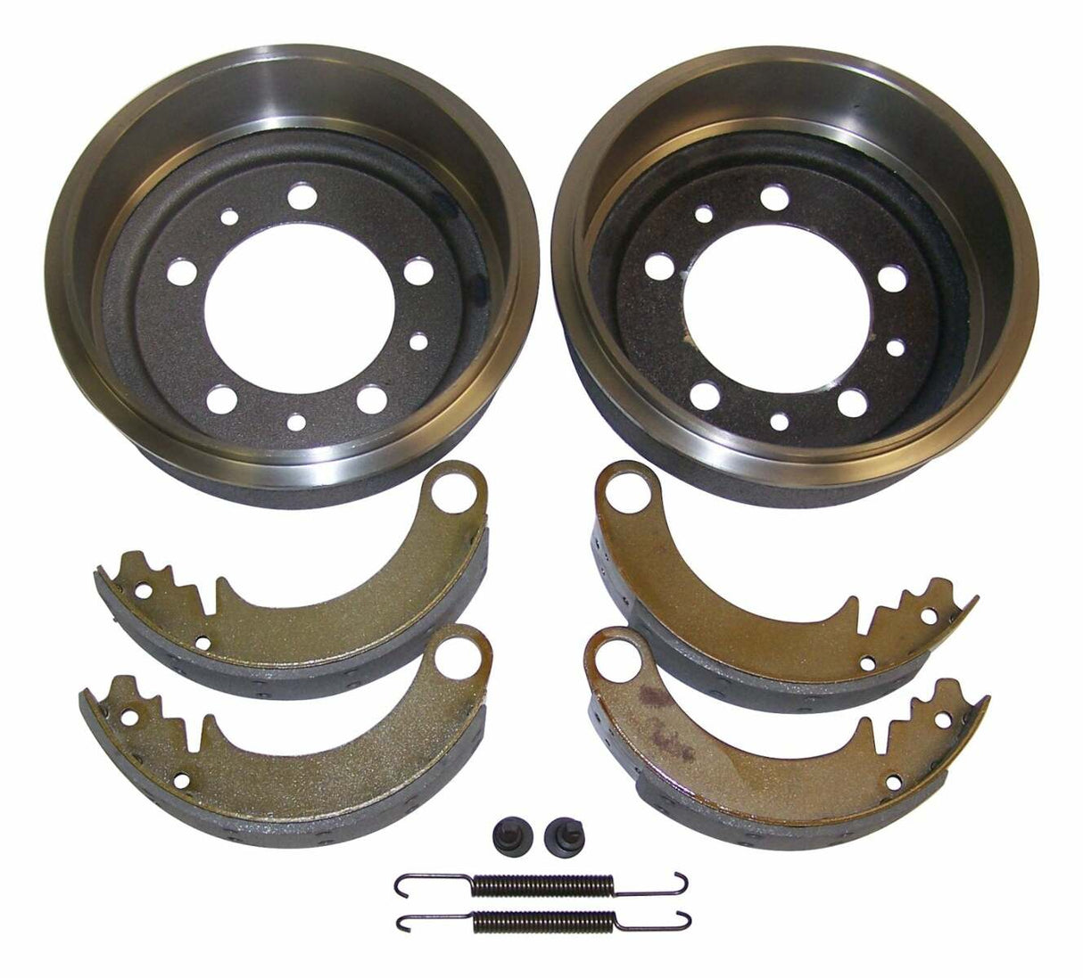 t Vintage - Semi-Metallic Gray Drum Brake Service Kit - 808770KE Crown Automotive