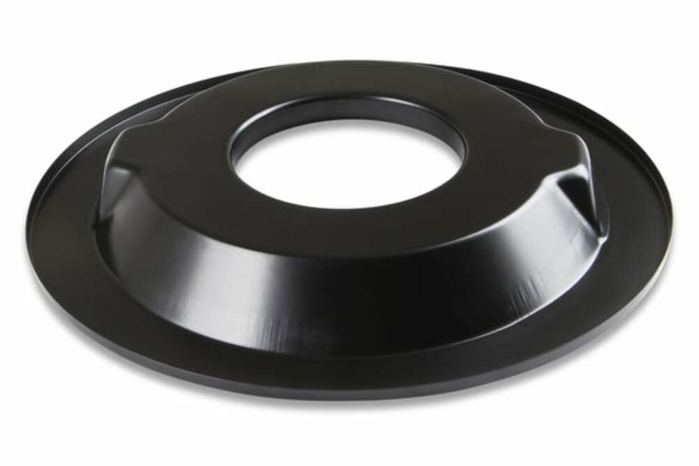 Holley Vintage Series GM Licensed Air Cleaner - Satin Black Machined - 120-173