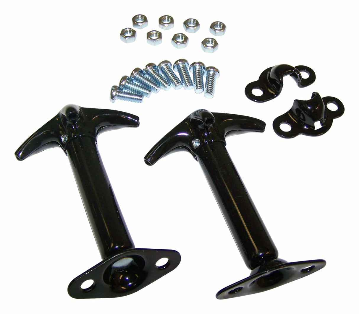 Vintage - Steel Black Hood Catch Kit - 488601