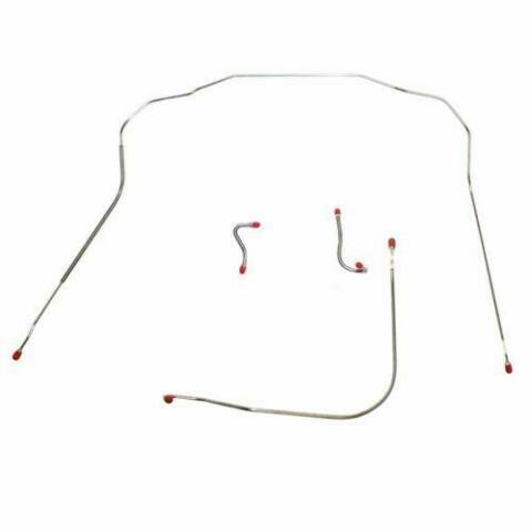 Front Brake Line Kit for 1954 Chevy Corvette steel