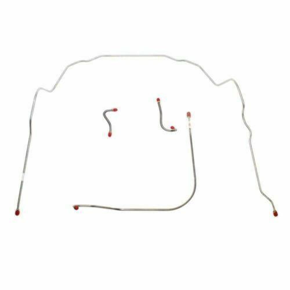 Front Brake Line Kit for 1955 stainless steel