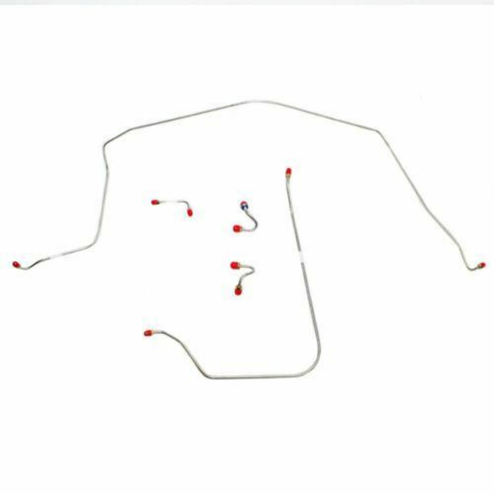 Front Brake Line Kit for 1968 Chevy Corvette stainless steel
