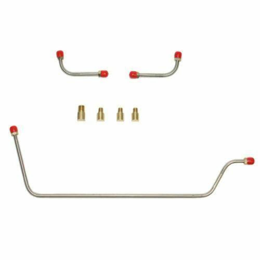 Fuel Line for 1959-1961 Chevy Corvette Pump-Carb stainless steel