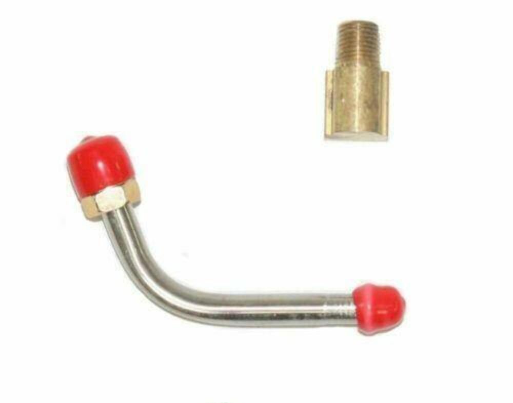 Fuel Line for 1963-1965 Chevy Corvette Pump-Carb stainless steel