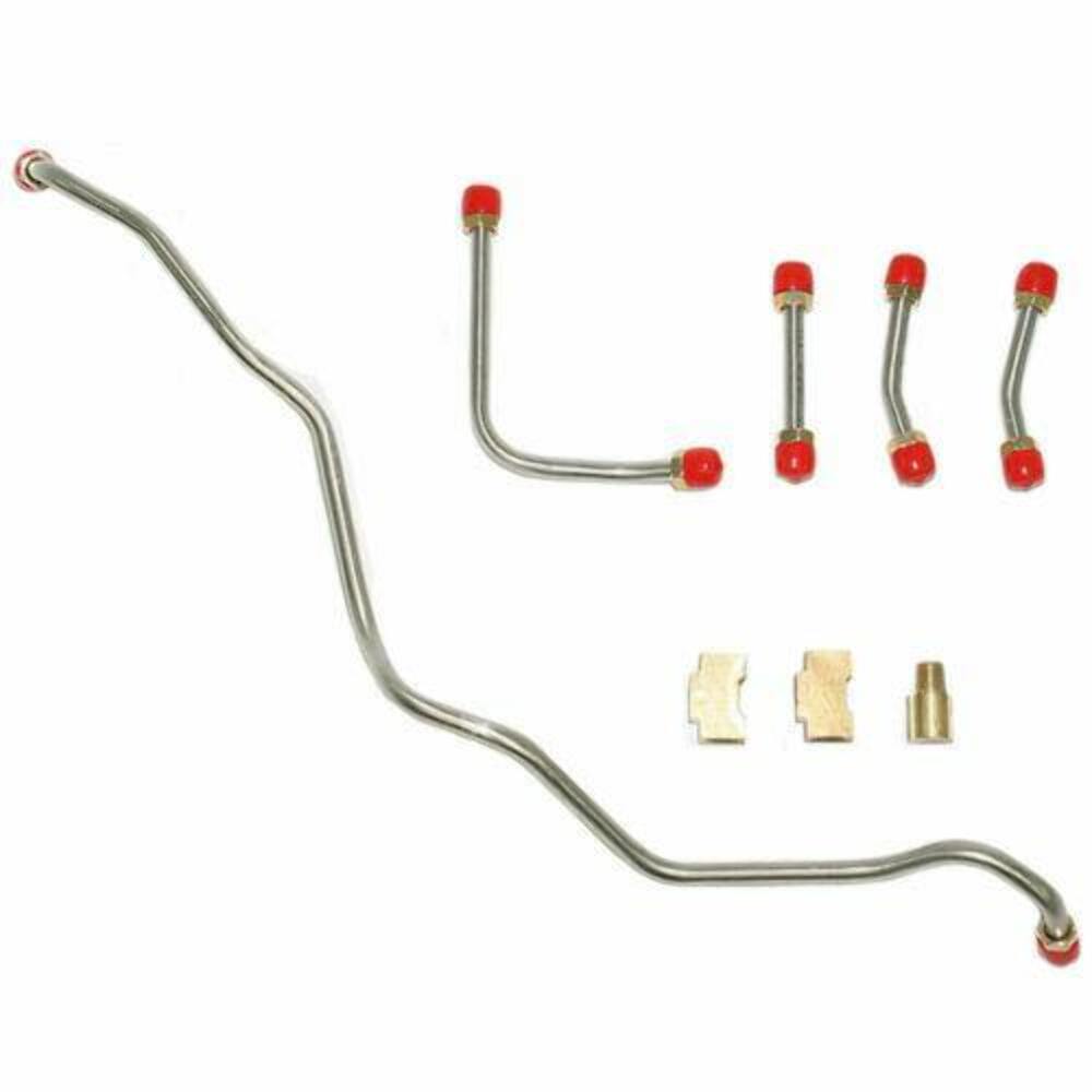 Fuel Line for 1967 Chevy Corvette Pump-Carb stainless steel