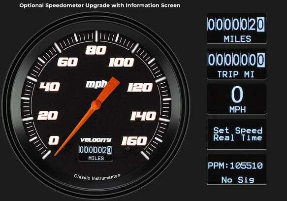 Velocity Black Series Two Gauge Set VS52BBLF