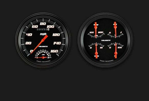 Velocity Black Series Two Gauge Set VS62BBLF