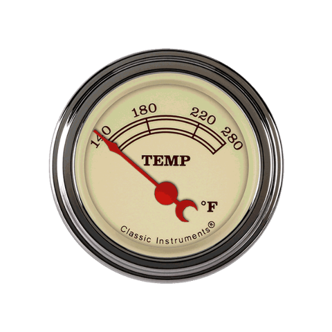 Vintage 2 1/8" Water Temp VT26SLF