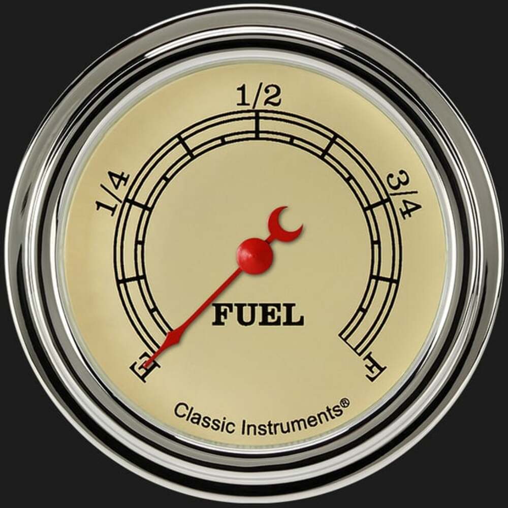 Classic Instruments Vintage 2 5/8" Fuel Gauge VT309SLF