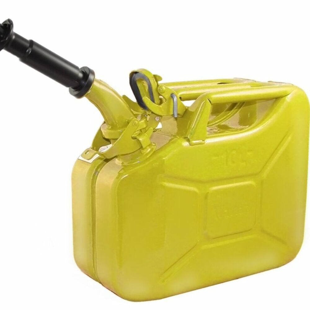 Wavian - Steel Jerry Can 10L (2.6 Gallon)-Yellow 3025
