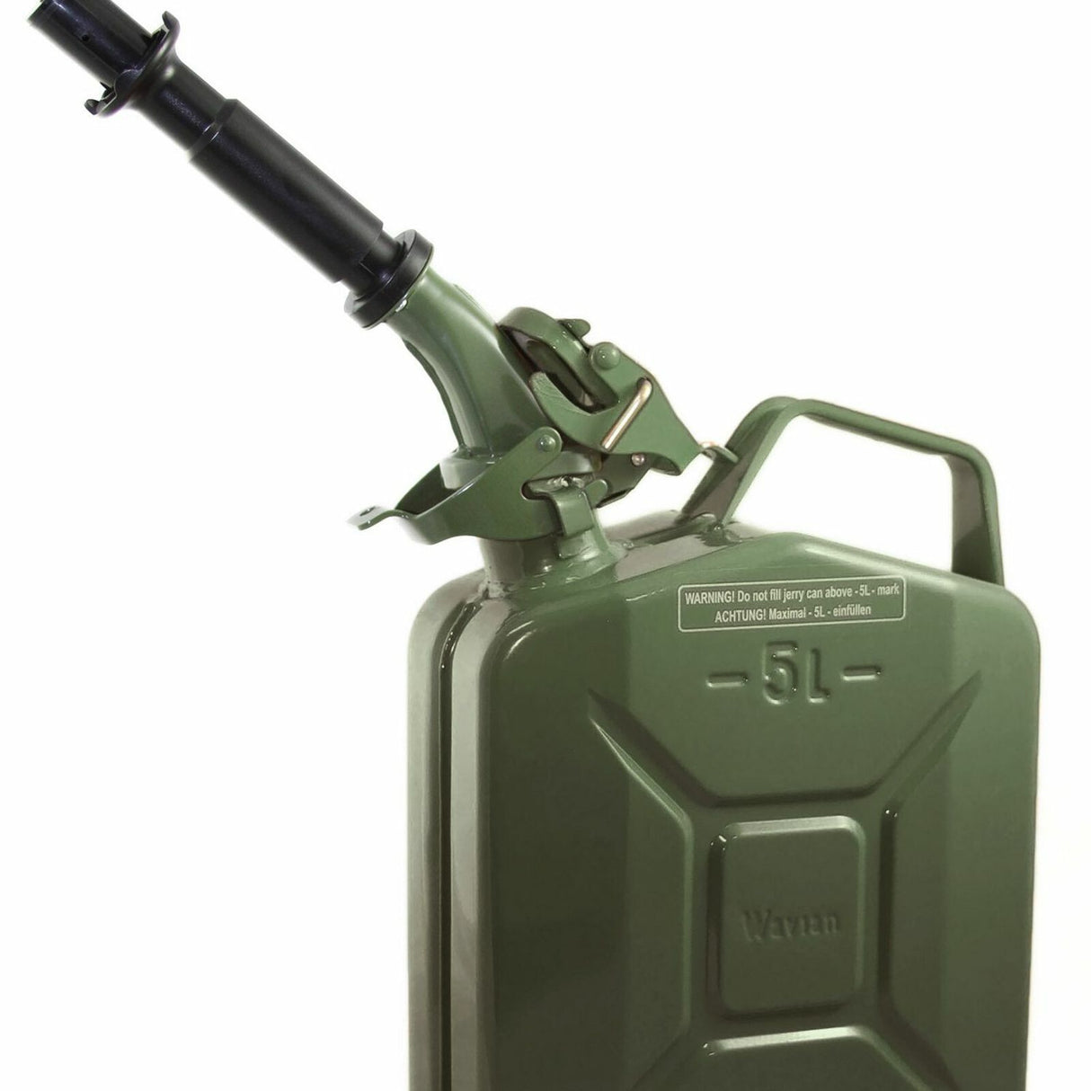 Wavian - Steel Jerry Can 5L (1.3 Gallon)-Green 3016