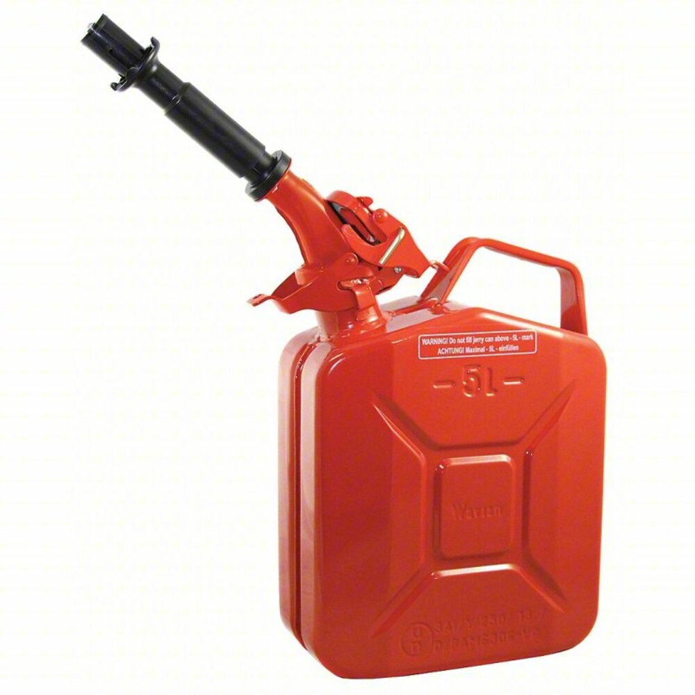 Wavian - Steel Jerry Can 5L (1.3 Gallon)-Red 3015