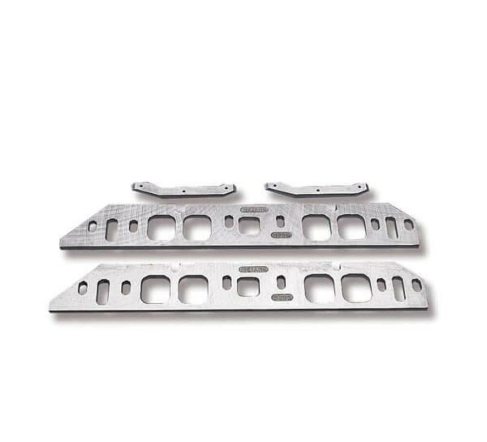 Weiand manifold spacer kit Chevy big block V8 8206