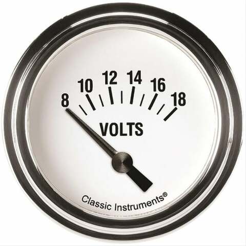 Classic Instruments voltmeter analog gauge