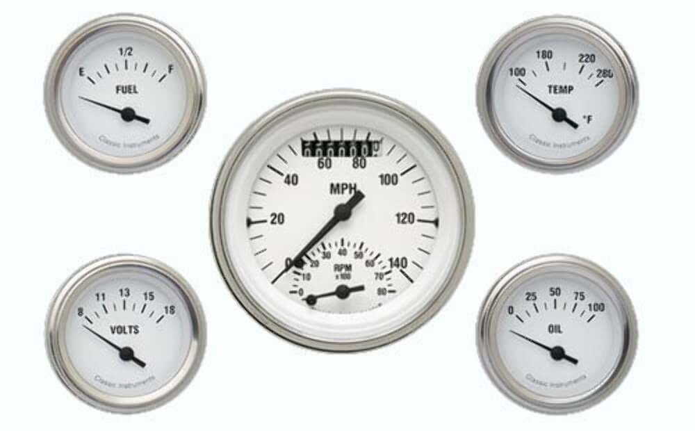 classic speedometer analog gauge