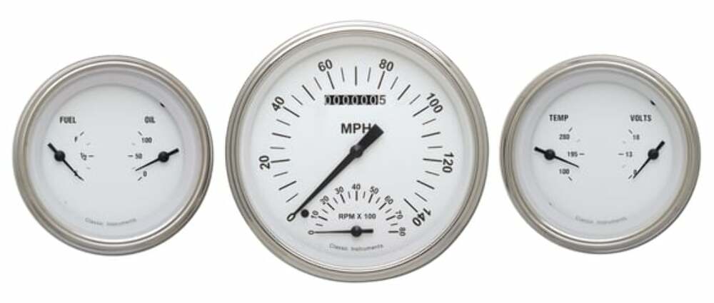 classic speedometer analog gauge