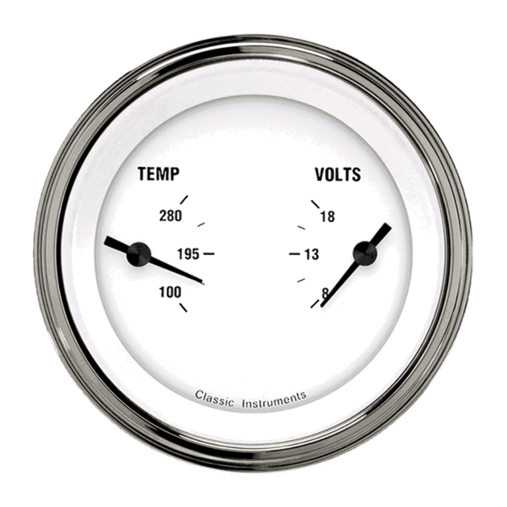 White Hot 3 3/8" Dual WH74SLF