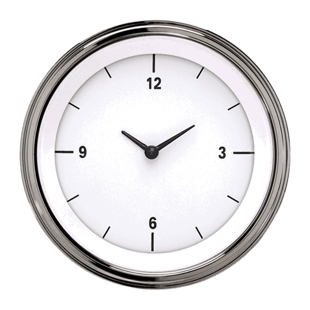 White Hot 3 3/8" Clock WH93SLF