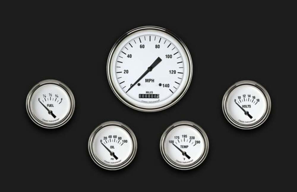 White Hot Five Gauge Set 254 WH254SLF