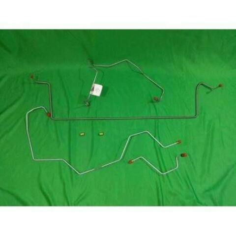 Front Brake Line Kit for 03-05 Jeep Liberty No ABS 4WD stainless steel