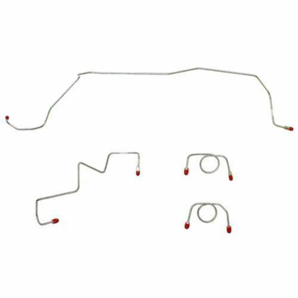 Front Brake Line Kit for 2003-2005 Dodge Neon stainless steel