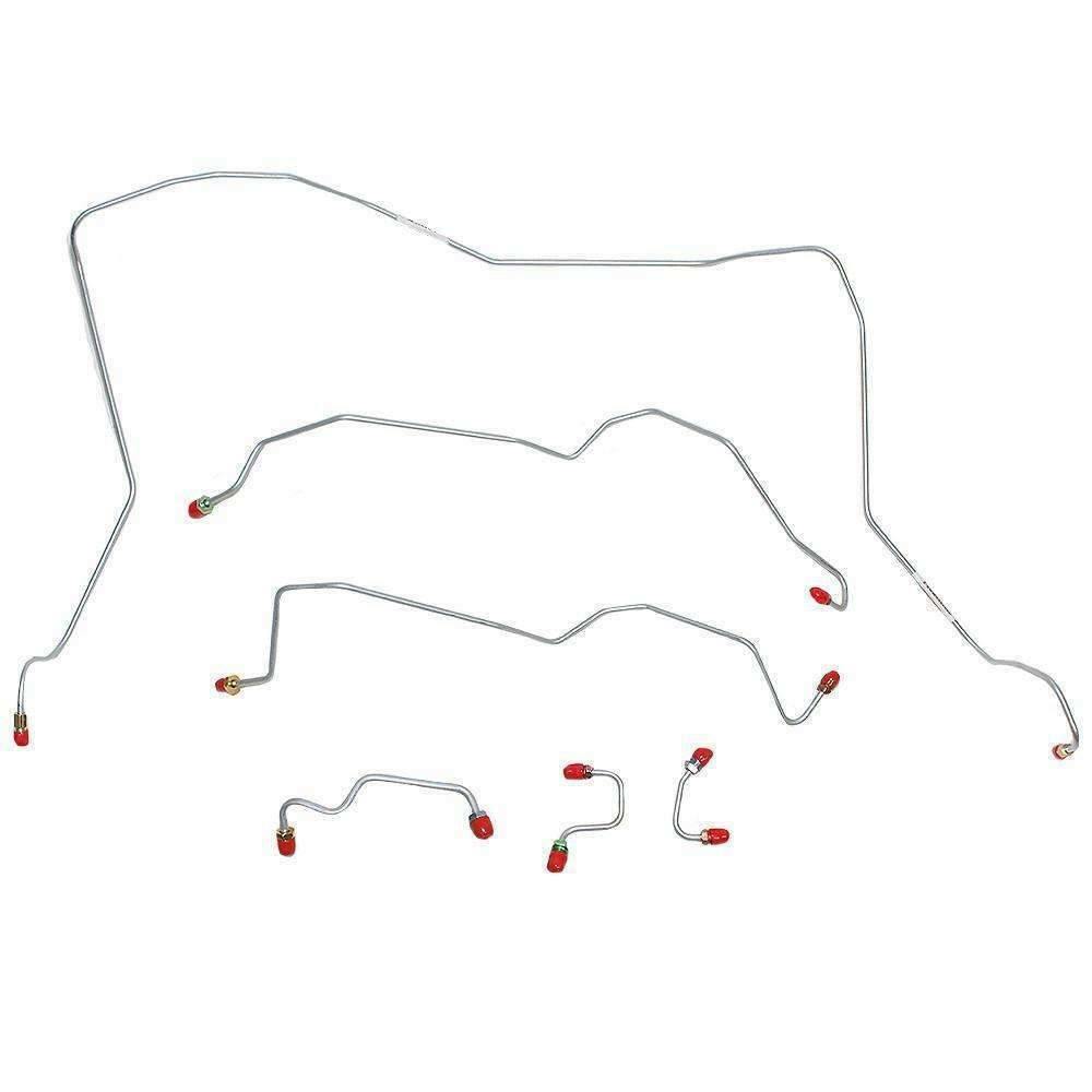 Front Brake Line Kit for 1995-1997 95-97 Dodge Ram , RWABS ABS 4WD steel