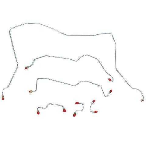 Front Brake Line Kit for 1995-1997 Dodge Ram 1500/2500/3500 4WD