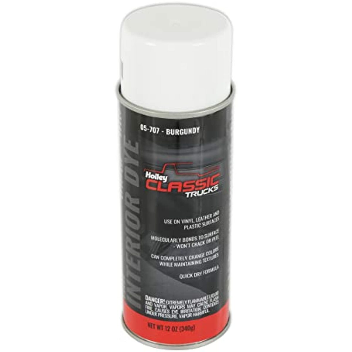 Works On Metal, Plastic, Vinyl, & Leather; Interior Dye - Burgundy-05-707