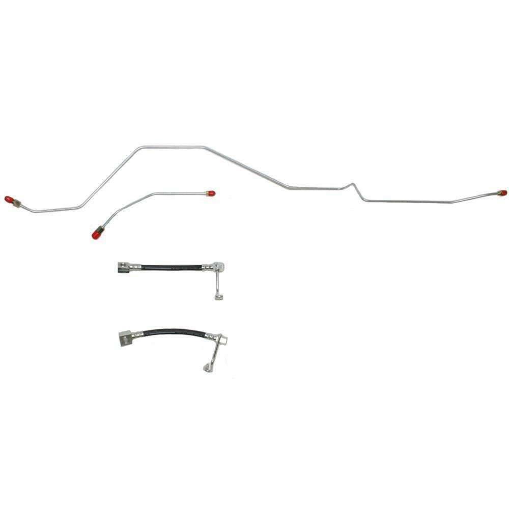 2003-2009 Dodge Ram 2500 Rear Axle Brake Lines Steel WRA0352OM