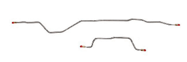 Brake Line for 91-01 Jeep Cherokee No ABS stainless steel