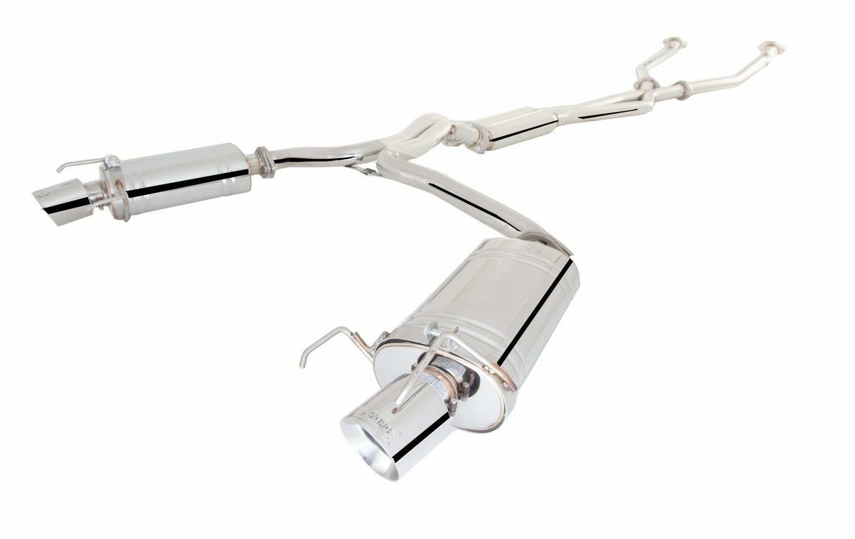 XFORCE Exhaust ES-LIS350-CBS for Lexus IS250 2006-2013 Dual Cat-Back Exhaust System