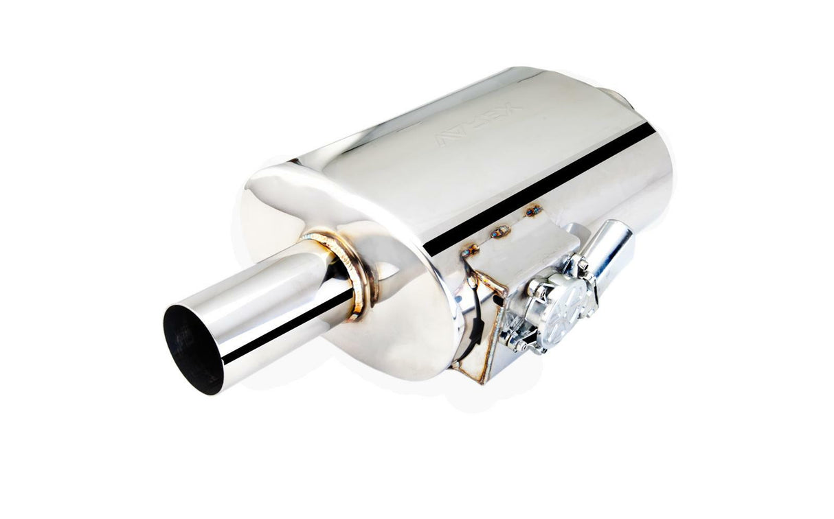 XFORCE Exhaust VMK41-300 - Varex Stainless Steel Oval Exhaust Muffler