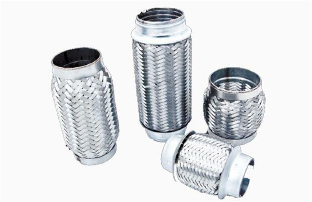 XFORCE FB300-800 - Stainless Steel Exhaust Flex Pipe (3 Inlet, 8 Length)