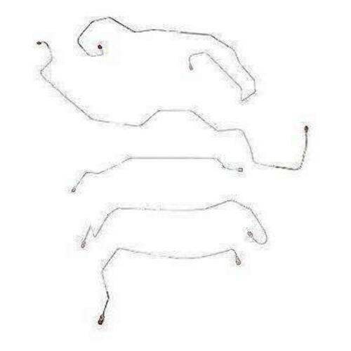 Front Brake Line Kit for 05-10 Chevy Cobalt No ABS