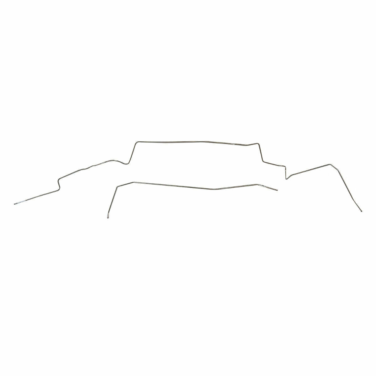 1972-74 Dodge Dart/Plymouth Scamp 2pc 1/4 Return Fuel Line 111 WB Stainless YGL7305SS