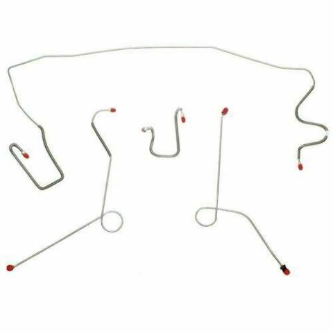 Front Brake Line Kit for 1967 Dodge Dart drum brakes steel