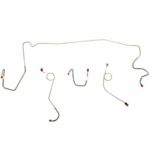 Front Brake Line Kit for 1973 Dodge Dart drum brakes