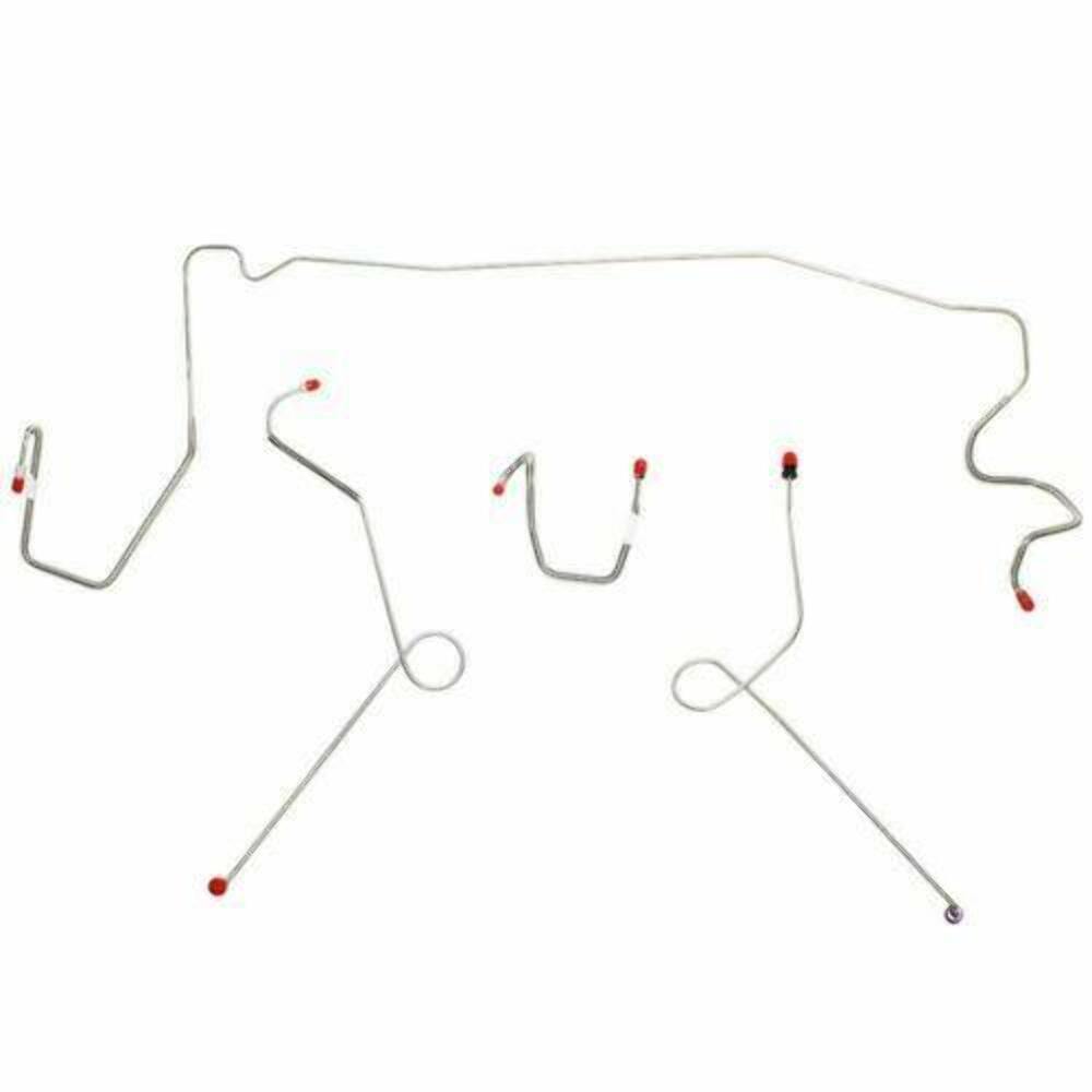Front Brake Line Kit for 1973 Dodge Dart drum brakes stainless steel