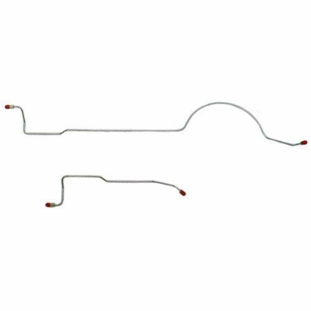 Brake Line for 1972-1973 Dodge Dart Rear Axle Lines 2 Piece stainless steel