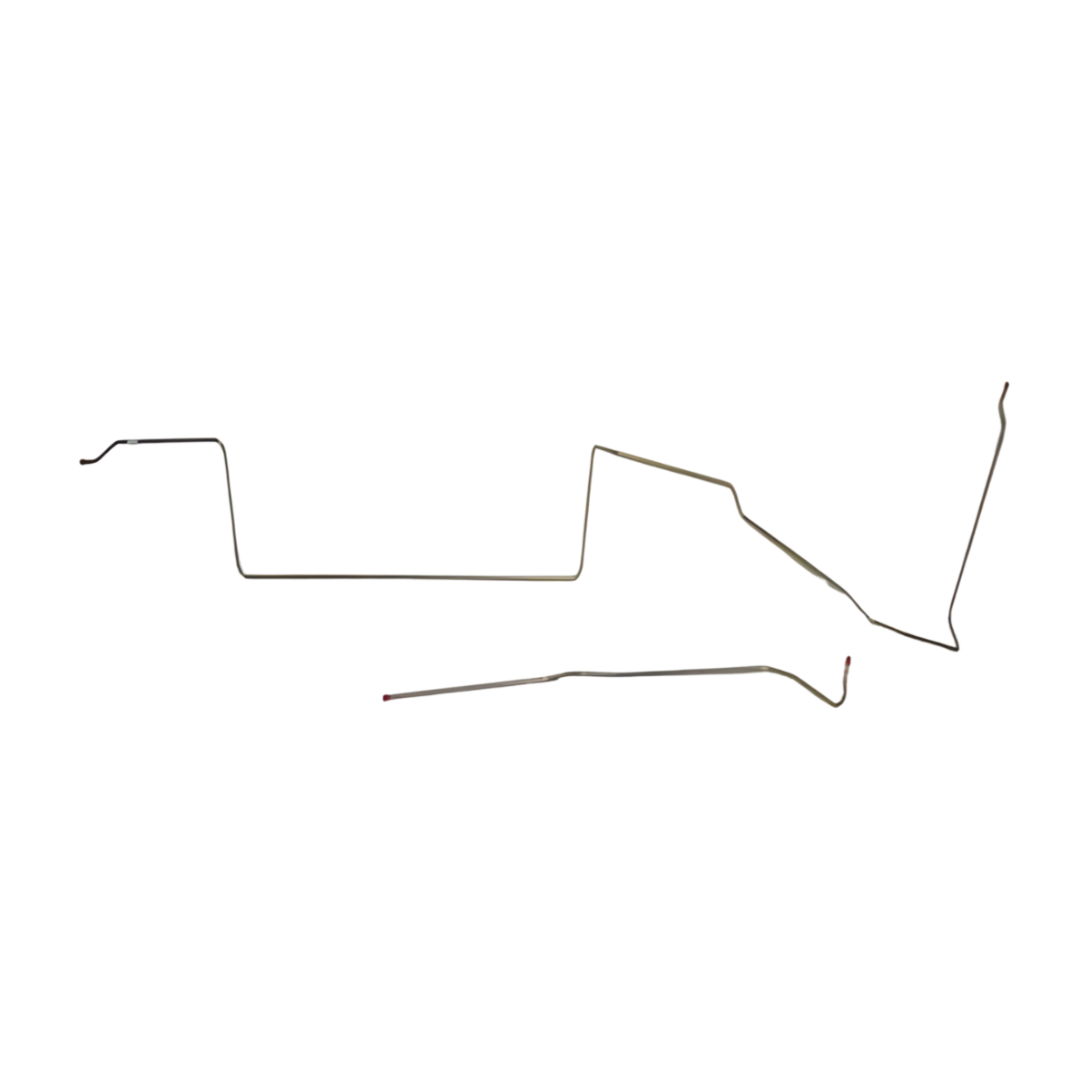 t 1967 Ford Mustang Fuel Line Kit 8cyl 5/16 Inch Tank-Pump Fuel Line - ZGL6703SS Fine Lines