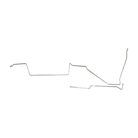 1967 Mercury Cougar Fuel Line Kit 2 Piece 5/16 Fuel Line Stainless - ZGL6713SS