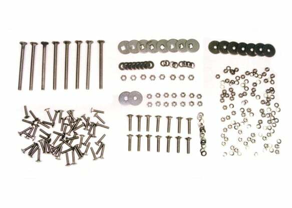 Fits 1969-1972 Chevrolet Blazer; Bed Bolt Kit - Long/Step - Zinc ZP10299